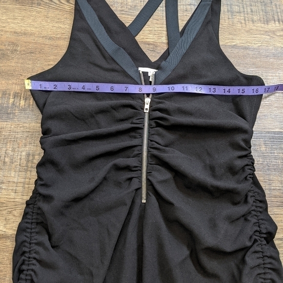 IRO Sloan black midi dress sleeveless - Picture 5 of 9